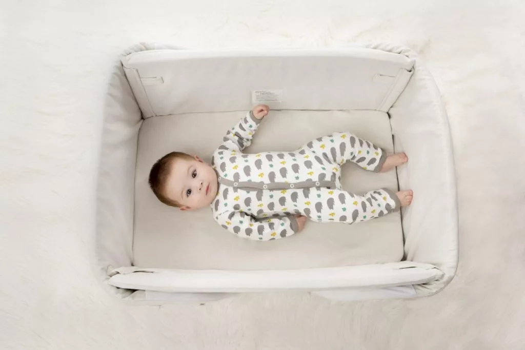 Baby in angel Baby box 