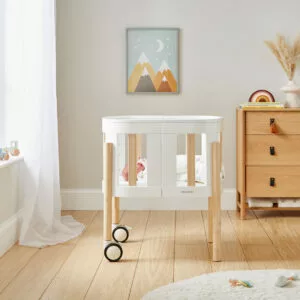 SBROUT® 4-in-1 Multifunctional Baby Crib Bundle